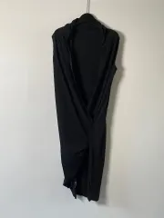 12AW RICK OWENS リックオウエンス ドレープ ドレープ ロング ロング スリーブレス スリーブレス ONE PIECE ワンピース (on 926)のサムネイル