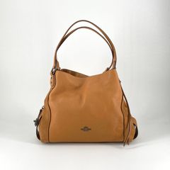 美品 COACH コーチ イーディー トートバッグ ベージュ 57124 - メルカリ