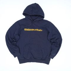 thisisneverthat® ネバザ 刺繍ロゴパーカー ネイビー フーディ - メルカリ