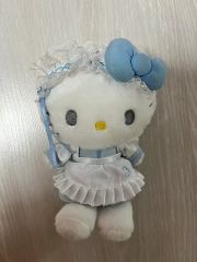 ハローキティ メイド服マスコット小物入れクリアキーホルダーケース3点 