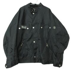 名作】Belstaff ベルスタッフ ナイロンジャケット ブラック×イエロー