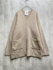OPAQUE オペーク 637-17027 Vネック COFIL コフィル ニット セーター size38/M/ベージュ ◆■レディースのサムネイル