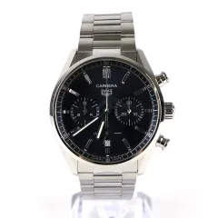 中古ブランド タグ・ホイヤー カレラ クロノグラフ デニム盤 42MM CBN201のサムネイル