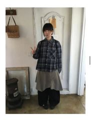 h.naoto H.ANARCHYISM for PLUSアシンメトリースカート - メルカリ