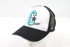 中古 クアルトユナイテッド CUARTO UNITED キャップ フリー ホワイト×ブラック 白×黒のサムネイル