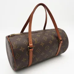 ★3日以内返品可★ LOUIS VUITTON ルイ・ヴィトン モノグラム パピヨン26 M51366 ハンドバッグ ブラウン コーティングキャンバス レザー レディースのサムネイル