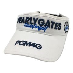 PEARLY GATES PGM4G キャップ ホワイト - メルカリ