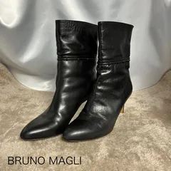 【BRUNO MAGLI】ショートブーツ 23.5cm ブラック フォーマルのサムネイル