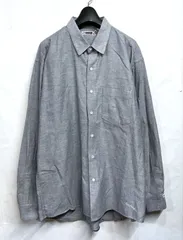 90s 裏原ヴィンテージ GOODENOUGH｜グッドイナフ Hem Logo Button-Down Dungaree Shirt ボタンダウンシャツのサムネイル