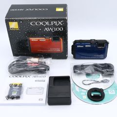 834 完動品 Nikon COOLPIX AW110 防水 オレンジ コンデジ - メルカリ