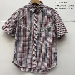 ジュンヤワタナベマン 06ss Ben herman ジッパー ポケット パッカリング チェック 半袖 シャツ WQ-B037 メンズ XS ISItems【USED】【古着】【中古】50160112のサムネイル