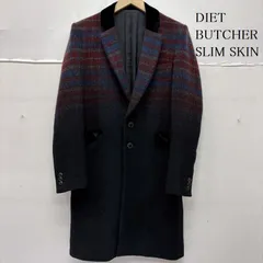 ダイエットブッチャー スリムスキン 13aw チェック 柄 グラデーション チェスター コート メンズ - ISItems【USED】【古着】【中古】50160153のサムネイル