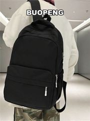 Women's Bag Backpack Multifunctional Plain Canvas Backpack, Large Capacity Minimalist Multi-Compartment Travel Backpack, Practical School Bag, Waterproof Fashion Business Casual Laptop Bag, Trendy