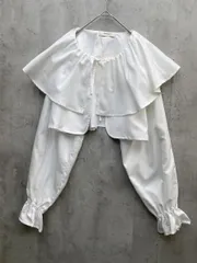 新品 merlot メルロー ボレロ カーディガン sizeF/白 ■◇レディースのサムネイル