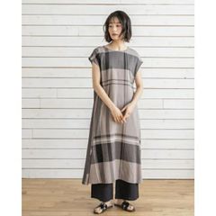 今月末まで値引き Ballsey カラープラッド テントラインワンピース