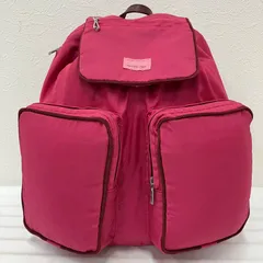 3777　VIVAYOU　ビバユー　リュック　バックパック　 ピンク系　ナイロン　軽量　ミニリュック　レディースのサムネイル