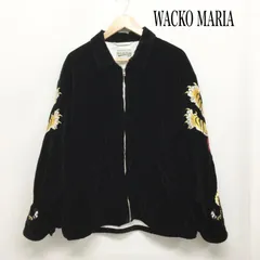 ワコマリア TIM LEHI VIETNAM JACKET ベトジャン  コットンベルベット 光沢 タイガーグラフィック刺繍 メンズ M ISItems【USED】【古着】【中古】50160301のサムネイル