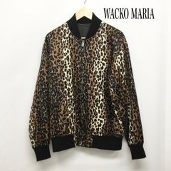 ✨美品・希少Lサイズ✨ワコマリア レザージャケット ポルカドット柄