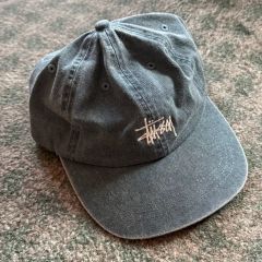 ヴ*郎様 OLD STUSSY USA製キャップ ブラック 90s vintag - メルカリ