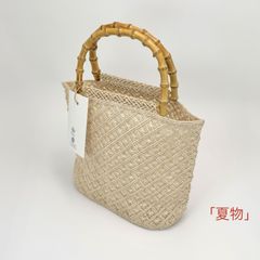 アバカ バンブーバック M+abaca 花繋ぎ 夏単衣 6353 - メルカリ
