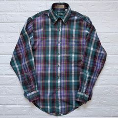 Gitman Bros. 80s USA製 マドラスチェック ボタンダウンシャツ