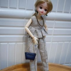 222 ハンドメイド リカちゃん ルームウェア - メルカリ