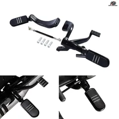 オートバイ用ミッドコントロールフットペグキット/フットレスト ハーレーダビッドソン スポーツスター XL1200 アイアン XL883 1200C 2004-2のサムネイル
