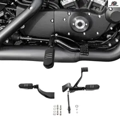 ミッドコントロールキット フットペグレバー ハーレー スポーツスター アイアン 48 72 2014-2023 オートバイのサムネイル