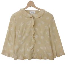 Hanae Mori 半袖 ブラウス ネイビー 38 - メルカリ