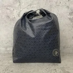 新品未使用　PELLE BORSA　ペレボルサ　3way リュック　トートバッグ　アライブシリーズ　チャーム　防水　撥水　モノグラム　紺　ネイビーのサムネイル