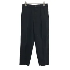 markaware マーカウェア FRONT PLEATS PEGTOP スラックスパンツ A19B-01PT01C ブラック 3のサムネイル