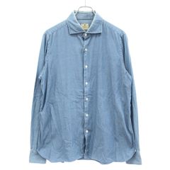LANVIN en Bleuランバンオンブルー 長袖シャツ水色Lせ134 - メルカリ