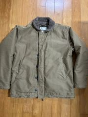 希少】HOUSTON INC.×ブルーポート別注 N1デッキジャケット 36 - メルカリ