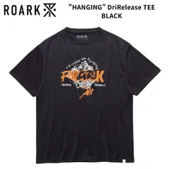 ROARK HANGING DriRelease 半袖Tシャツ 速乾 メンズ ブラックのサムネイル