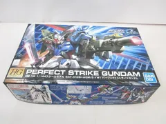  未組立 プラモデル バンダイ HG 機動戦士ガンダムSEED 1/144 GAT-X105+AQM/E-YM1 パーフェクトストライクガンダムのサムネイル