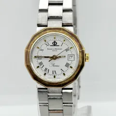 Baume & Mercier ボーム＆メルシェ リビエラ A.5221.018 ホワイト QZ レディース 腕時計 訳ありのサムネイル