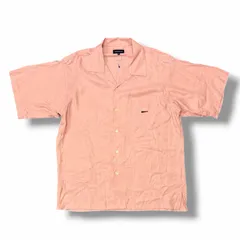 参考上代25300円 未使用 DESCENDANT 25SS PIER OPEN COLLAR SS SHIRT  ピアオープンカラー半袖シャツ 開襟 ディセンダント 251TQDS-SHM06 ピンク 3 （10753M）のサムネイル