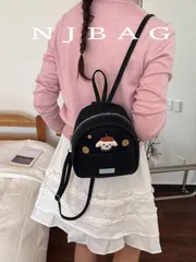 バッグ レディース バックパック ミニ ファッショナブル かわいいカジュアル 犬 デコレーション レディース バックパック、ハンドバッグ、ジッパーポーチ、多用途 レジャーデイパック