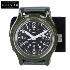 美品！ TIMEX ステンレス SSTキャンパー ベルト ブラック 箱あり