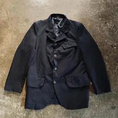 COMME des GRACONS HOMME DEUX 22aw エステル縮絨 4Bジャケット ネイビー M コムデギャルソンオムドゥ 2022AW AD2022のサムネイル