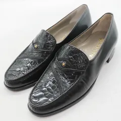 ランバン ローファー スリッポン ビジネスシューズ ブランド 紳士靴 黒 メンズ 24.5サイズ ブラック LANVIN 【中古】のサムネイル
