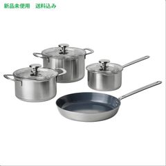 新品未使用】Fissler サンフランシスコ 鍋5点ガラス蓋4点セット ドイツ