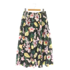 マルニ MARNI 21SS フレアスカート ロング 花柄 38 マルチカラー /DF ■GY57のサムネイル