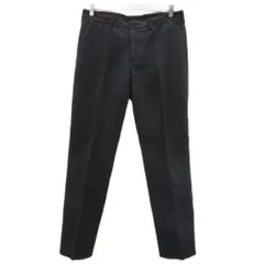 ジョセフオム JOSEPH HOMME スラックスパンツ テーパードパンツ ロング丈 48 M 黒 ヘリンボーン柄 /SY12 ■ECA005のサムネイル