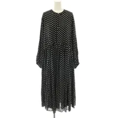 ビアズリー BEARDSLEY ガリャルダガランテ 25AW ドットギャザーワンピース ロング 1 黒 白 /CX ■OSのサムネイル