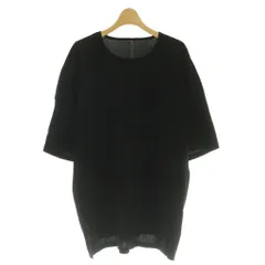 カズユキ クマガイ アタッチメント KAZUYUKI KUMAGAI ATTACHMENT Tシャツ 3 黒 ブラック クルーネック ワンカラー 無地 半袖 /BB ■SHのサムネイル