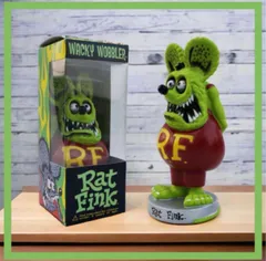 ラットフィンク RATFink ボビングヘッド フィギュアグリーン