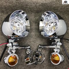 ハーレーダビッドソン ツーリングモデル用純正 補助ライト ウィンカー