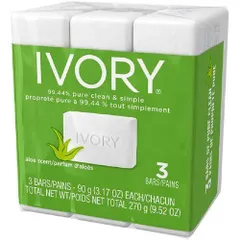 固形石鹸 ボディソープ アイボリー 石鹸3個パック アロエ 90g×3 IVORY アメリカ雑貨 アメリカン雑貨のサムネイル