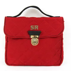 ソニアリキエル ハンドバッグ キルティング ロゴ ビンテージ 鞄 ブランド レディース レッド Sonia Rykiel 【中古】のサムネイル
